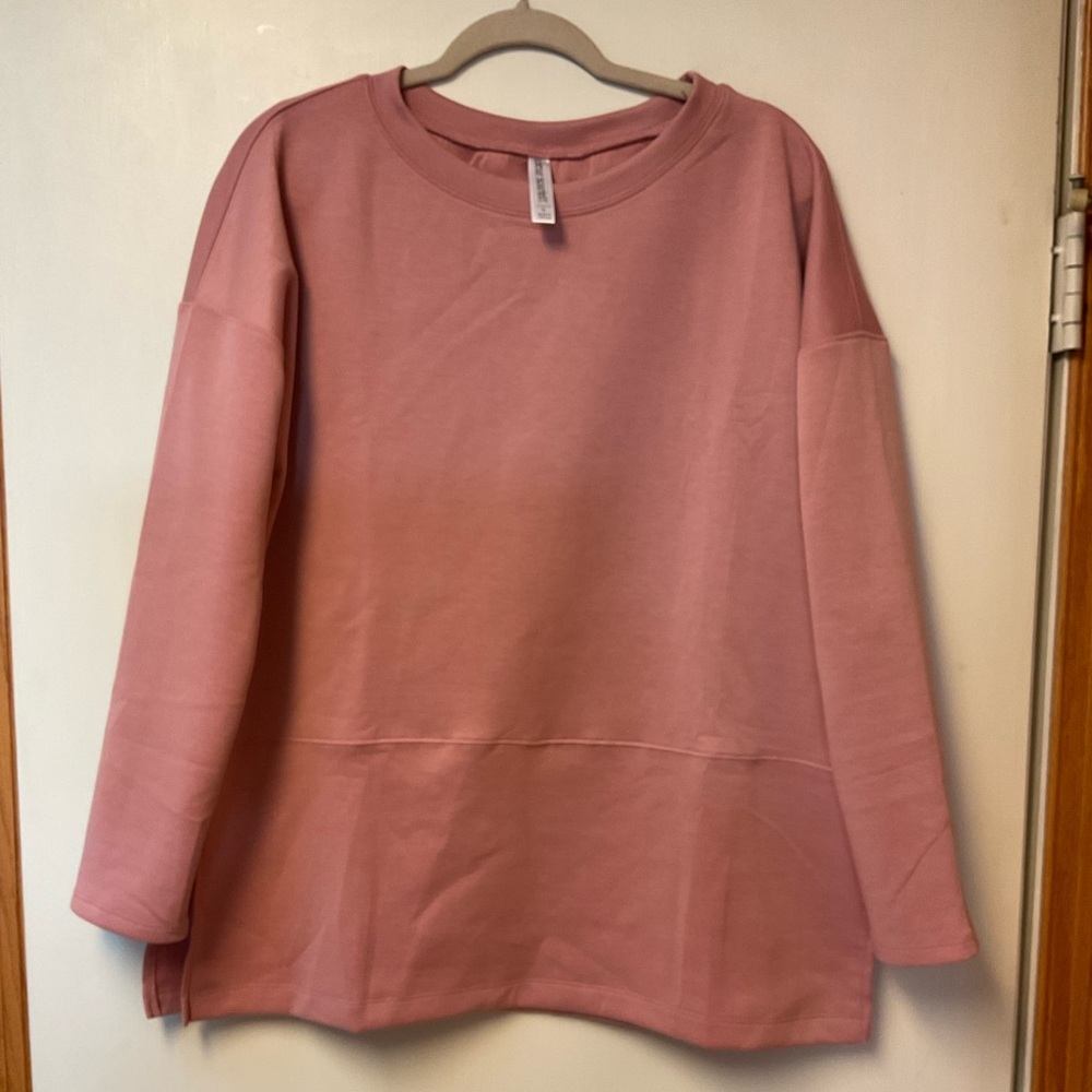 Dear Scarlett Pink Long Sleeve Sweatshirt